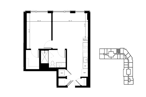 1 Bedroom 1S 04 Vespr